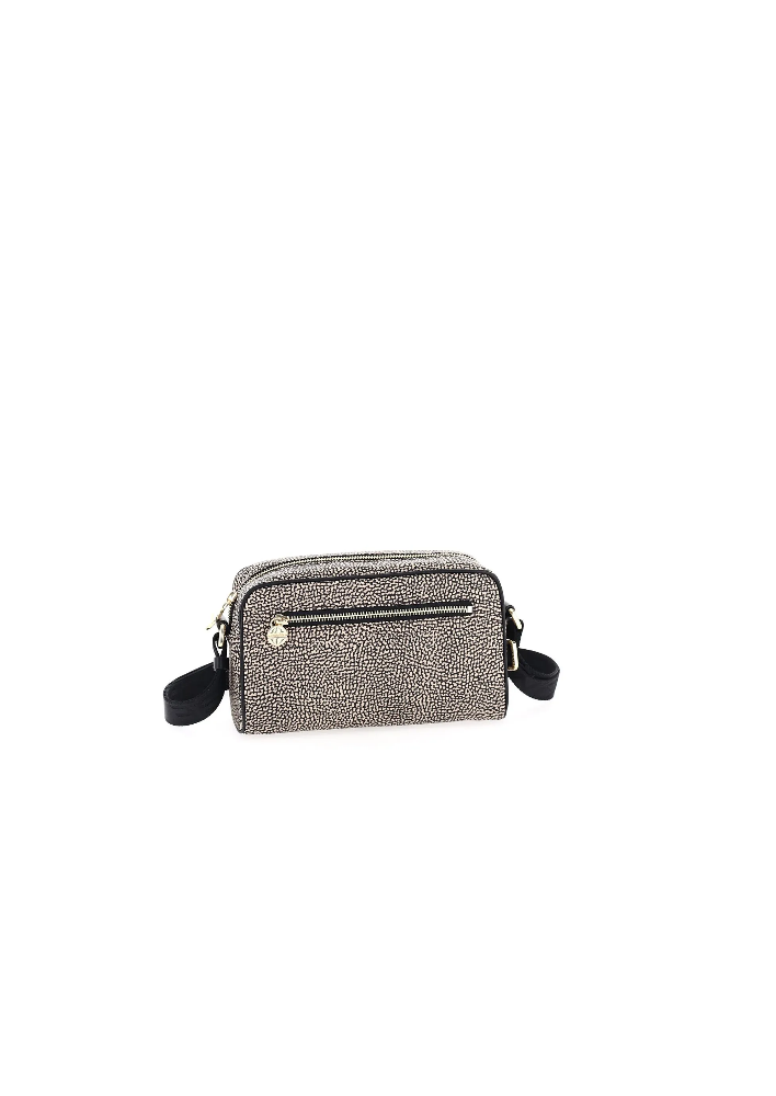 BORBONESE Tracolla Small - Op Natural/Black