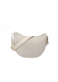 BORBONESE LUNA Bag Middle - Sabbia