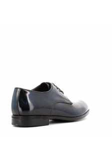 EXTON Stringate Uomo Abrasivato Blu