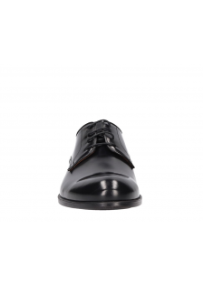 EXTON Stringate Uomo Abrasivato Nero