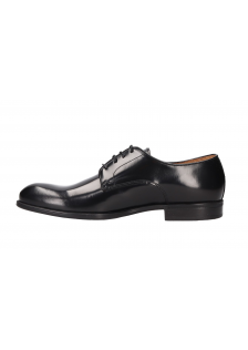 EXTON Stringate Uomo Abrasivato Nero