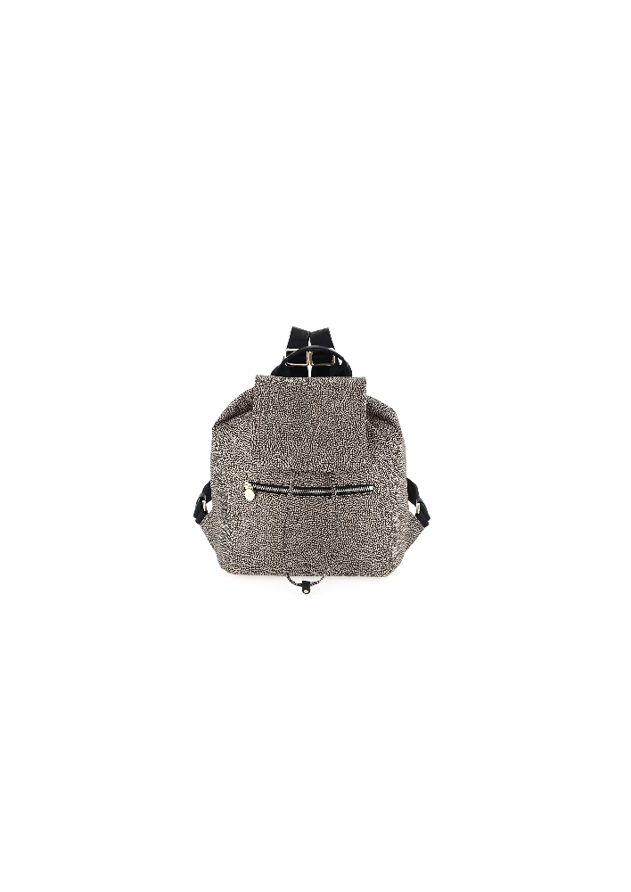BORBONESE Zaino Medium - OP Naturale/Nero