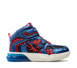 GEOX J GRAYJAY SPIDER-MAN Sneakers Alte con Luci