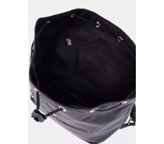 BORBONESE Backpack Medium - Dark Black