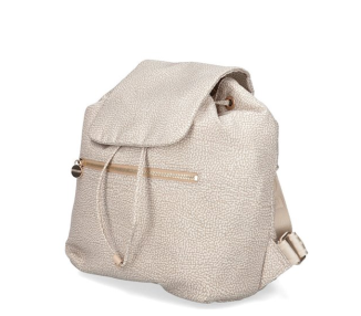 BORBONESE Backpack Medium Sand
