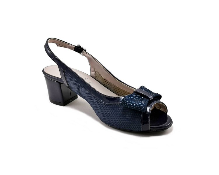 Nine West Rokke Heeled Sandal in Black | MYER