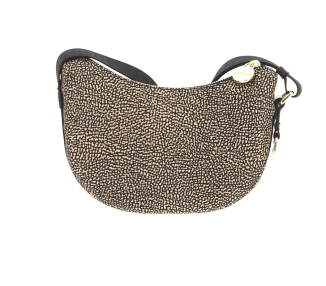 BORBONESE LUNA Bag MINI - Op Natural/Black