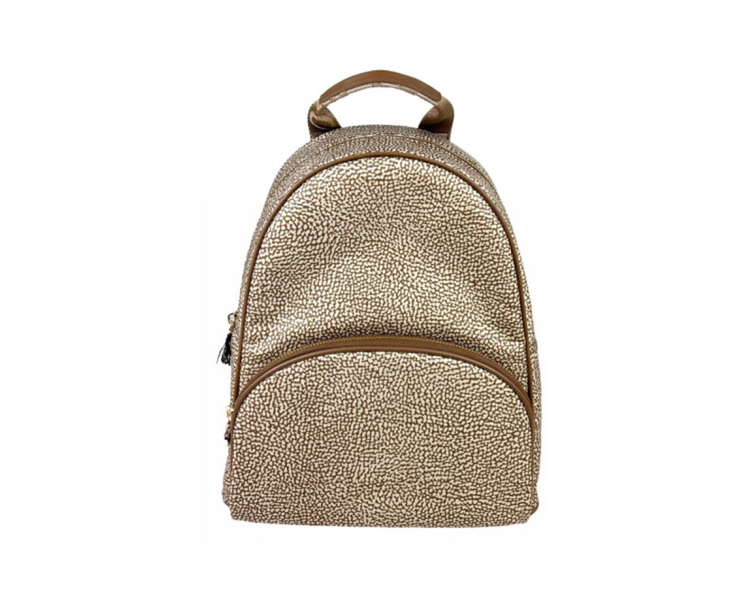 BORBONESE Zaino Medium - Beige/Marrone