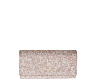 BORBONESE CONTINENTAL Wallet Large - Sand
