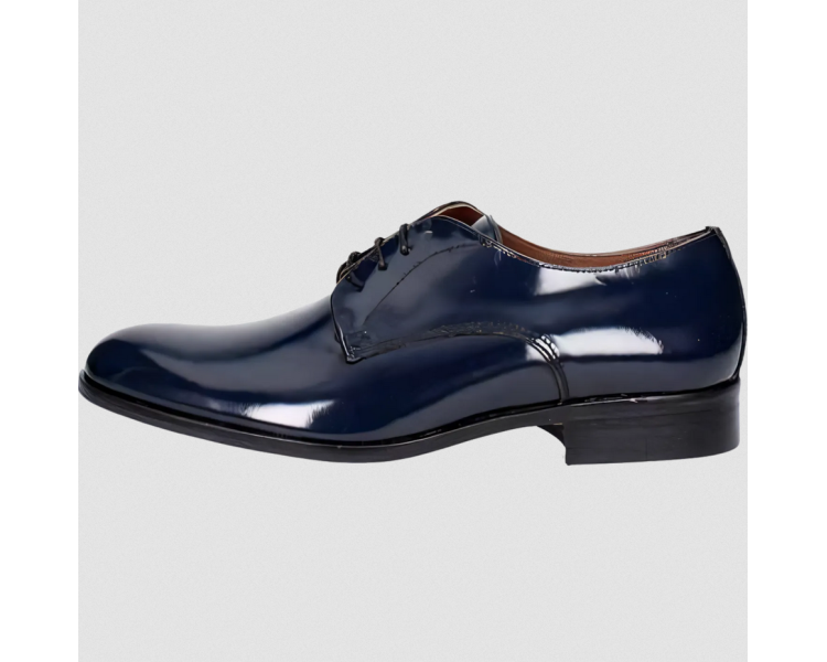 BAERCHI Stringate Uomo Abrasivato Blu