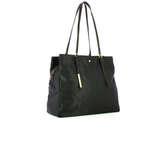 BORBONESE Shopper bag Large in Nylon Total Black