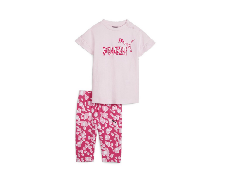 PUMA MINICATS ANIMAL Tee & Legging Set