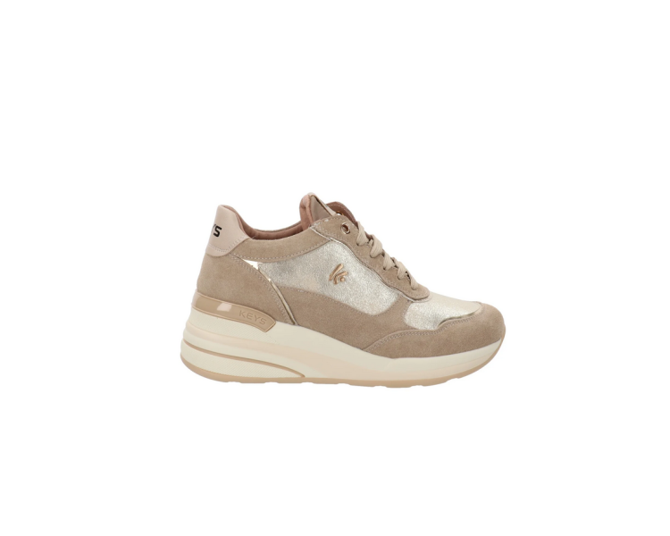 KEYS Sneakers Donna Con Zeppa