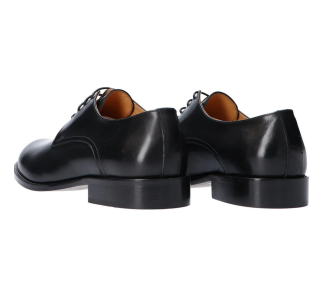 EXTON Stringate Uomo Pelle Nero