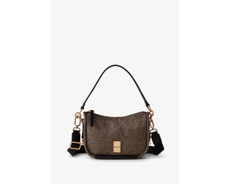 BORBONESE CAHIER Hobo Small in Nylon