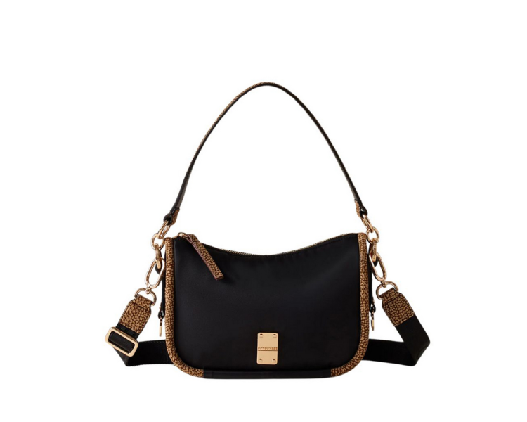 BORBONESE CAHIER Hobo Small in Nylon