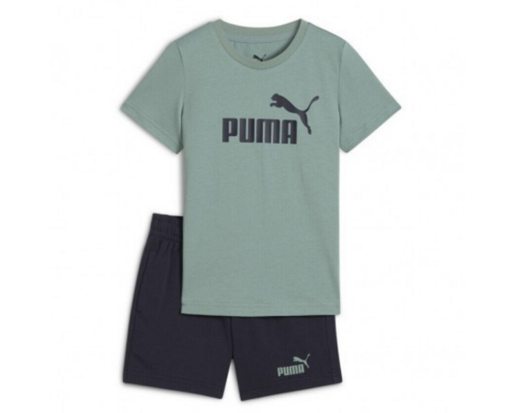 PUMA ESS Tee & Shorts Completo Bambini