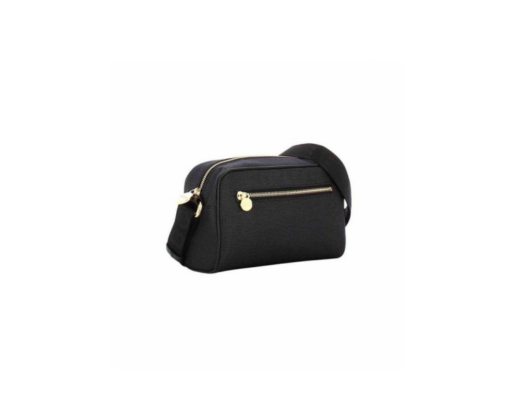 BORBONESE Camera Case Small - Dark Black
