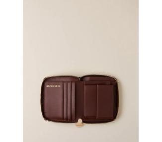 BORBONESE ZIP AROUND Wallet Medium