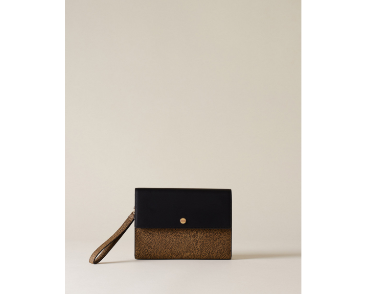 BORBONESE FLAT POUCH