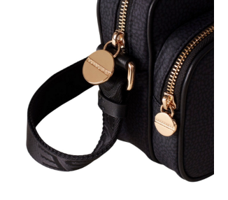 BORBONESE Camera Case Small - Dark Black