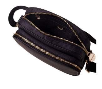 BORBONESE Camera Case Small - Dark Black