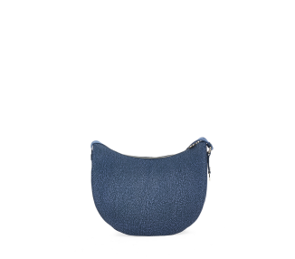 BORBONESE LUNA Bag Middle - Blue Lapis