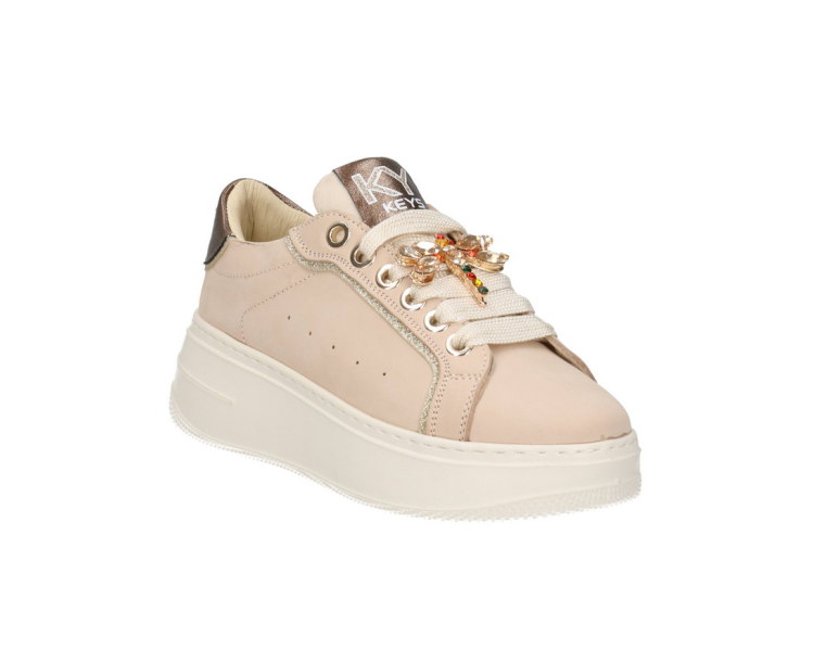 KEYS Sneakers Donna Beige