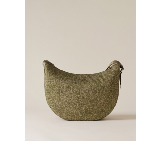 BORBONESE LUNA Bag Middle - Olive