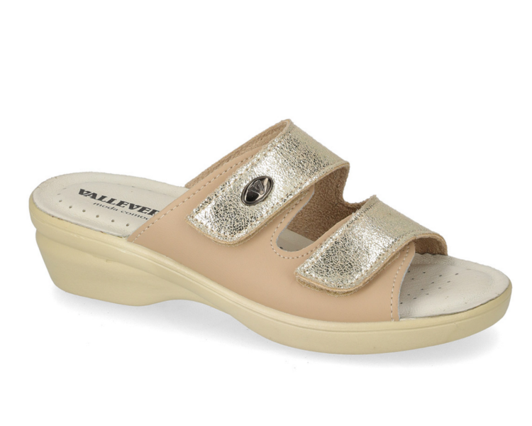 VALLEVERDE Ciabatte Donna Beige
