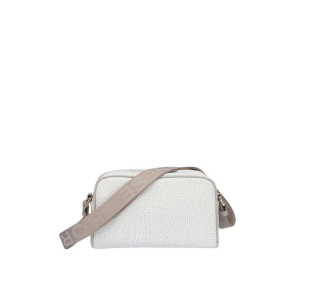 BORBONESE Camera Case Small - White Cotton