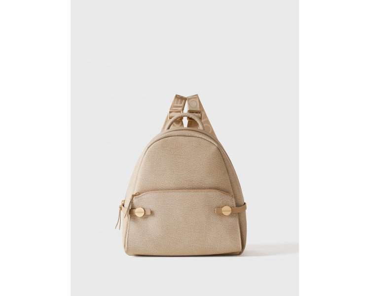 BORBONESE GEMINI Zaino Medium - Sabbia
