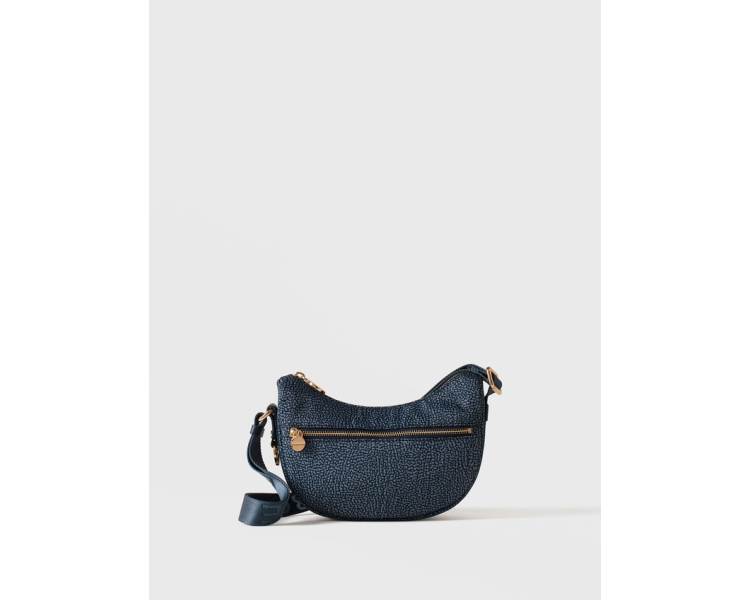 BORBONESE LUNA Bag MINI - Blue Lapis