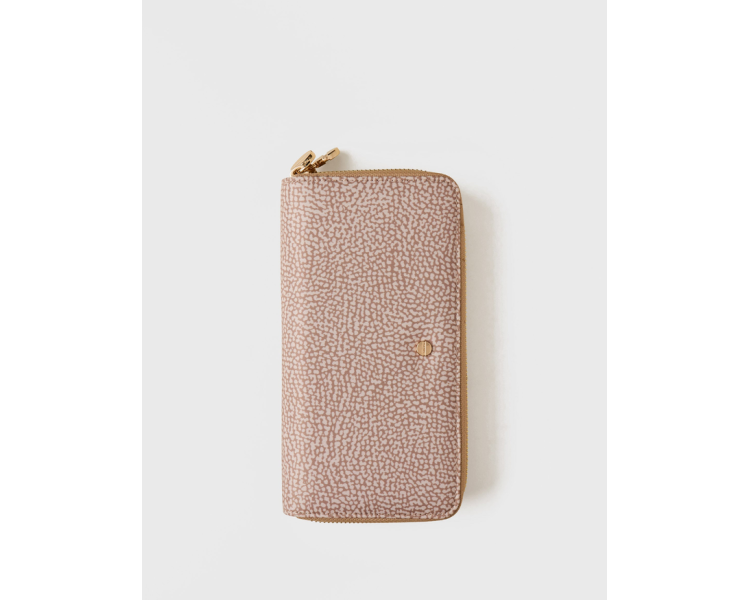 BORBONESE ZIP AROUND Wallet Large