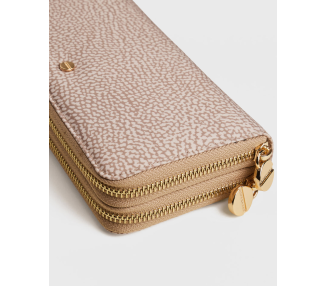 BORBONESE ZIP AROUND Wallet Large