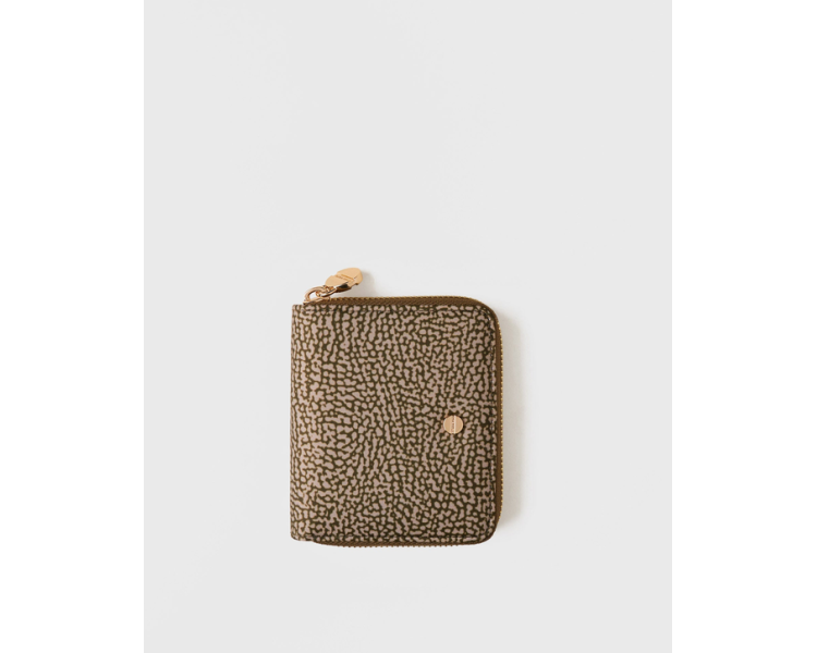BORBONESE ZIP AROUND Wallet Small